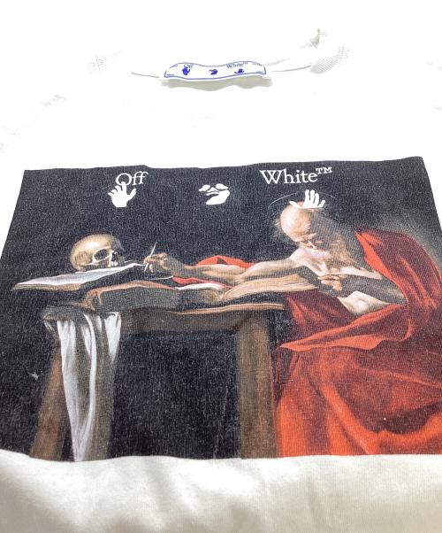 OFFWHITE（オフホワイト）OFFWHITE (オフホワイト) CARAVAGGIO S/S OVER TEE / Tシャツ / OMAA038R21JER003 ホワイト サイズ:Sの古着・服飾アイテム