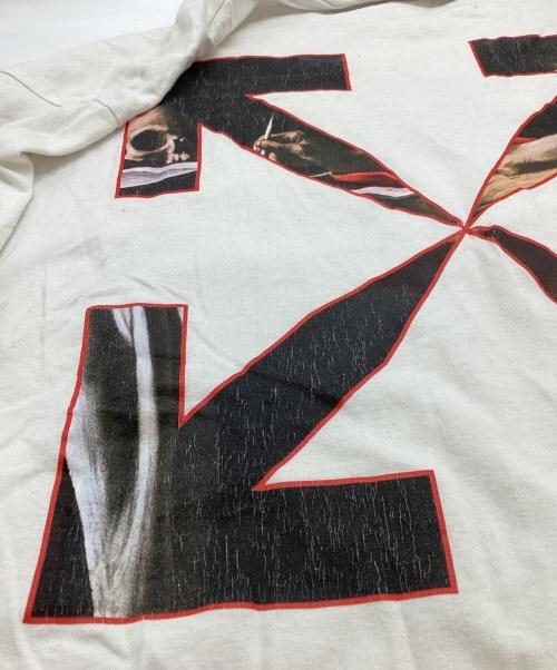 OFFWHITE（オフホワイト）OFFWHITE (オフホワイト) CARAVAGGIO S/S OVER TEE / Tシャツ / OMAA038R21JER003 ホワイト サイズ:Sの古着・服飾アイテム