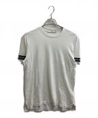 GIVENCHYジバンシィ）の古着「リブロゴTシャツ　/　BM70NT3002　/　代理店表記あり」｜ホワイト