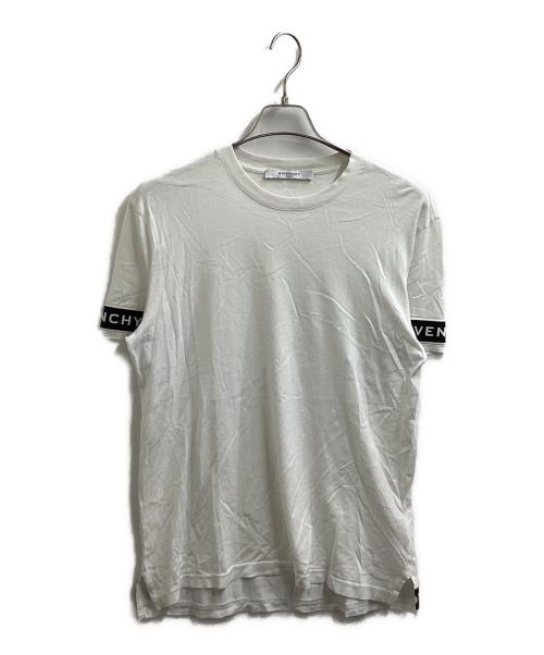 GIVENCHY（ジバンシィ）GIVENCHY (ジバンシィ) リブロゴTシャツ　/　BM70NT3002　/　代理店表記あり ホワイト サイズ:Mの古着・服飾アイテム