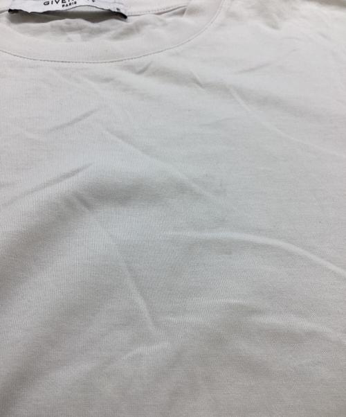 GIVENCHY（ジバンシィ）GIVENCHY (ジバンシィ) リブロゴTシャツ　/　BM70NT3002　/　代理店表記あり ホワイト サイズ:Mの古着・服飾アイテム