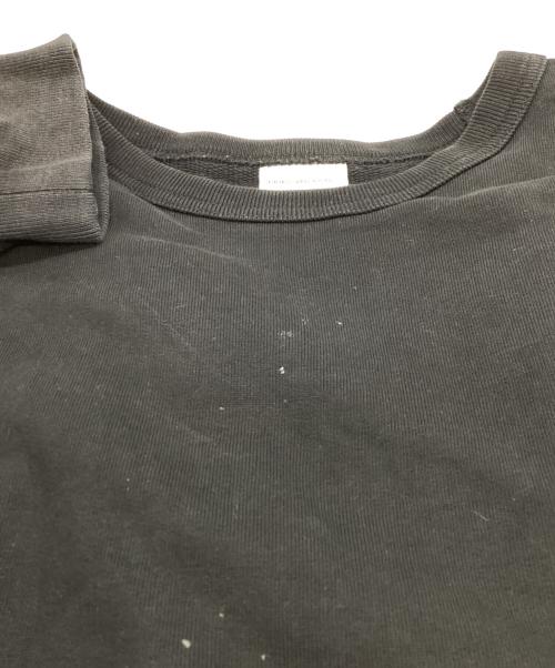 DRIES VAN NOTEN（ドリスヴァンノッテン）DRIES VAN NOTEN (ドリスヴァンノッテン) crew neck sweatshirt / クルーネックスウェット ブラック サイズ:Lの古着・服飾アイテム