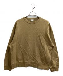 DRIES VAN NOTEN（ドリスヴァンノッテン）の古着「crew neck sweatshirt / クルーネックスウェット」｜ブラウン