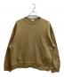 DRIES VAN NOTEN（ドリスヴァンノッテン）の古着「crew neck sweatshirt / クルーネックスウェット」｜ブラウン