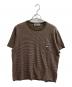 OUR LEGACY（アワーレガシー）の古着「Tasca T-Shirt / ボーダーTシャツ / WS2256TM」｜ブラウン