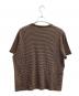 OUR LEGACY (アワーレガシー) EMPORIO ARMANI (エンポリオ アルマーニ) Tasca T-Shirt / ボーダーTシャツ / WS2256TM ブラウン サイズ:S：13000円