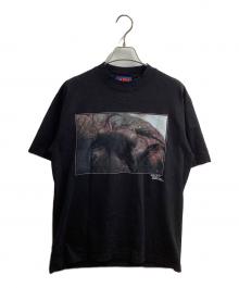 A24×ONLINE CERAMICS（エー24×オンライン セラミックス）の古着「Tシャツ」｜ブラック