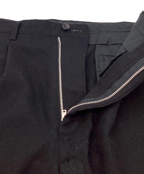 Y's for men（ワイズフォーメン）Y'S for men (ワイズフォーメン) 縮絨ウールパンツ / MT-X01-106 ブラック サイズ:Mの古着・服飾アイテム