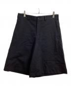 COMME des GARCONSコムデギャルソン）の古着「ウールショートパンツ / GM-P007 / AD2013」｜ブラック