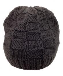 BOTTEGA VENETA（ボッテガベネタ）の古着「ニット帽 / 	イタリア製」｜ブラック