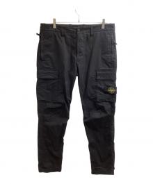 STONE ISLAND（ストーンアイランド）の古着「テーパード カーゴパンツ / tapered cargo pants / 801530410 / 」｜ブラック