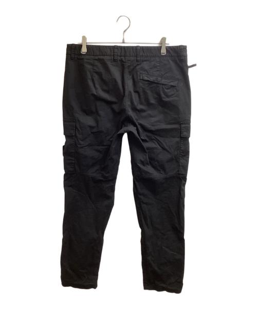STONE ISLAND（ストーンアイランド）STONE ISLAND (ストーンアイランド) テーパード カーゴパンツ / tapered cargo pants / 801530410 /  ブラック サイズ:W34 (86cm)の古着・服飾アイテム