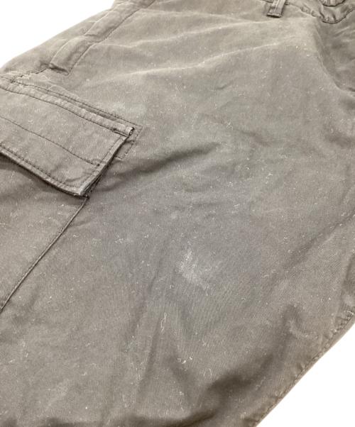 STONE ISLAND（ストーンアイランド）STONE ISLAND (ストーンアイランド) テーパード カーゴパンツ / tapered cargo pants / 801530410 /  ブラック サイズ:W34 (86cm)の古着・服飾アイテム