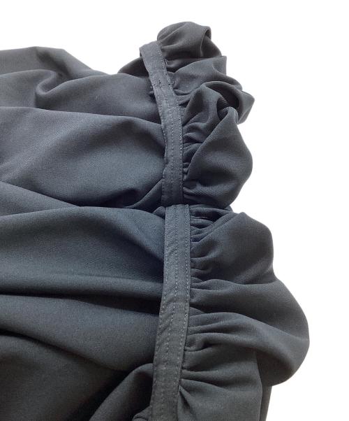 Louren（ローレン）louren (ローレン) バルーンスリーブボリュームドレス ネイビー サイズ:FREEの古着・服飾アイテム