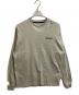 F.C.R.B.（エフシーレアルブリストル）の古着「BIG LOGO L/S TEAM BAGGY TEE / ラグランスリーブ ロゴプリントカットソー / FCRB-230070」｜ベージュ
