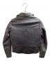 MAISON DE REEFUR Leather Rider's Jacket Black / ライダースジャケット ブラック / EOL-7440-B / Made in Pakistan / パキスタン製  ブラック サイズ:36：12000円