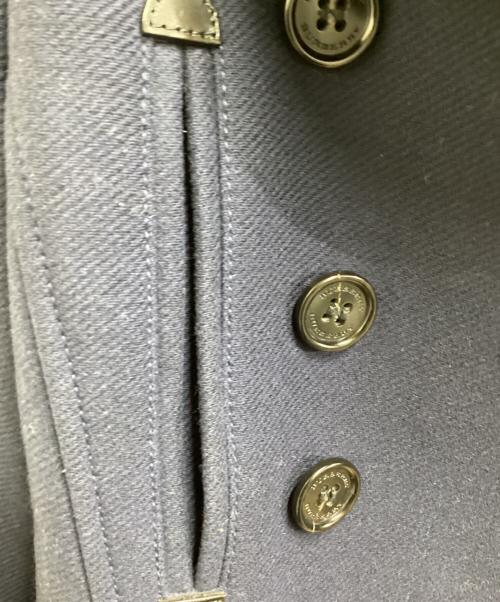 BURBERRY（バーバリー）Wool Cashmere Short Trench Coat Navy / ウールカシミヤ ショートトレンチコート ネイビー / BAFORDOO72TRA / Made in Bosnia and Herzegovina / ボスニアヘの古着・服飾アイテム