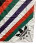 中古・古着 GUCCI (グッチ) adidas (アディダス) Stripe Print Cotton Scarf / ストライプ プリント コットン スカーフ マルチカラー：12000円