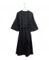 Loulou Willoughby (ルルウィルビー) フリルスリーブタフタコート / 212310-17-040 ブラック サイズ:1：7000円