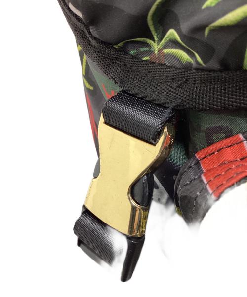 MARK&LONA（マークアンドロナ）MARK&LONA (マークアンドロナ) printed backpack / 総柄バックパック /  ブラックの古着・服飾アイテム