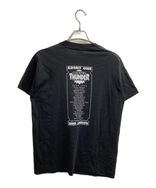 FRUIT OF THE LOOM（フルーツオブザルーム）FRUIT OF THE LOOM (フルーツオブザルーム) プリントTシャツ / USA製 90s ブラック サイズ:Lの古着・服飾アイテム
