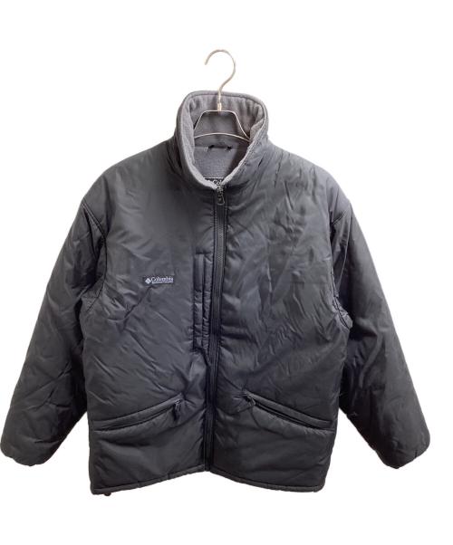 Columbia（コロンビア）Columbia L.L.Bean (エルエルビーン) Nylon Fleece Reversible Jacket  / ナイロンフリース リバーシブルジャケット / Made in KOREA / 韓国製 ブラック サイズ:Mの古着・服飾アイテム