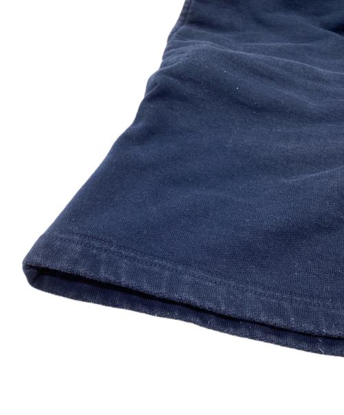 COMME des GARCONS HOMME（コムデギャルソン オム）COMME des GARCONS HOMME (コムデギャルソン オム) ロゴスウェットショーツ / HI-P027 / AD2021 ネイビー サイズ:XSの古着・服飾アイテム