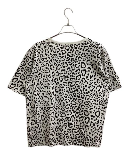 Saint Laurent Paris（サンローランパリ）Saint Laurent Paris (サンローランパリ) Leopard S/S TEE / エディ期 / 413269  ホワイト サイズ:Mの古着・服飾アイテム
