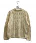 stussy　 (ステューシー) OPEN KNIT COLLARED SWEATER / オープンカラーニット / 117235 アイボリー サイズ:L：10000円