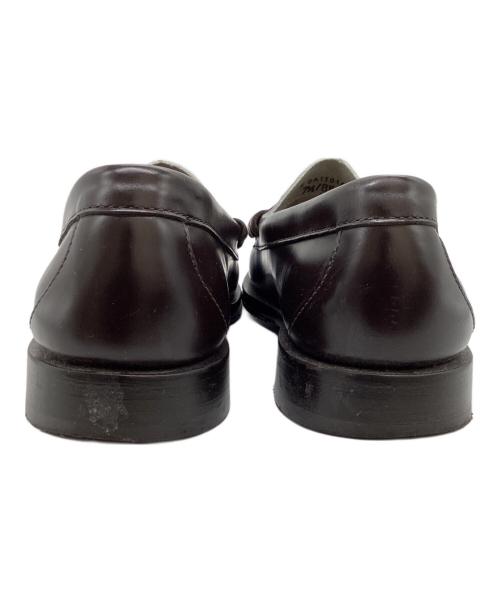 G.H.BASS（ジーエイチバス）G.H.BASS (ジーエイチバス) LARSON MOC PENNY / BA11010H ブラウン×ホワイト サイズ:7 1/2の古着・服飾アイテム