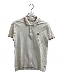 MONCLER（モンクレール）の古着「ポロシャツ / 310918345600」｜ホワイト