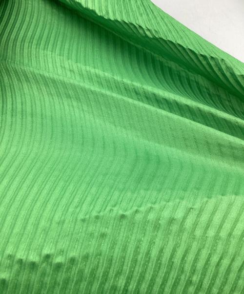 MIYAKE DESIGN STUDIO（ミヤケ デザイン スタジオ）MIYAKE DESIGN STUDIO (ミヤケ デザイン スタジオ) プリーツワンピース グリーン サイズ:記載無しの古着・服飾アイテム