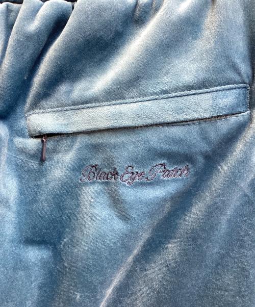 BlackEyePatch（ブラックアイパッチ）BlackEyePatch (ブラックアイパッチ) ベロアパンツ スカイブルー サイズ:Sの古着・服飾アイテム