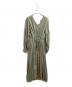 AMERI (アメリ) SHIRRING PLEATS DRESS / 01010531260 カーキ サイズ:S：6000円