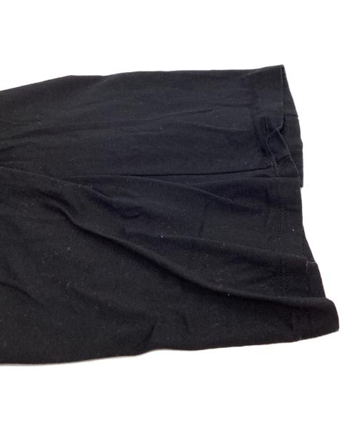 yohji yamamoto+noir（ヨウジヤマモトプリュスノアール）yohji yamamoto+Noir (ヨウジヤマモトプリュスノアール) シルク切替コート / ND-C04-034 ブラック サイズ:1の古着・服飾アイテム