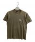 stussy（ステューシー）の古着「2代目ドラゴンプリントTシャツ / 紺タグ / 90s / USA製」｜カーキ