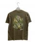 stussy (ステューシー) 2代目ドラゴンプリントTシャツ / 紺タグ / 90s / USA製 カーキ サイズ:M：21000円