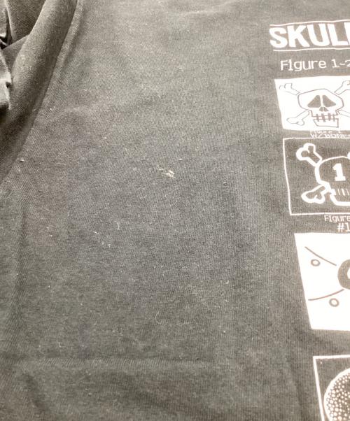 stussy（ステューシー）stussy (ステューシー) SKULL HALL OF FAME 80-04 SKULL FOREVER S/S TEE / Tシャツ / 00s ブラック サイズ:XLの古着・服飾アイテム