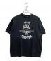 stussy（ステューシー）の古着「SKULL HALL OF FAME 80-04 SKULL FOREVER S/S TEE / Tシャツ / 00s」｜ブラック