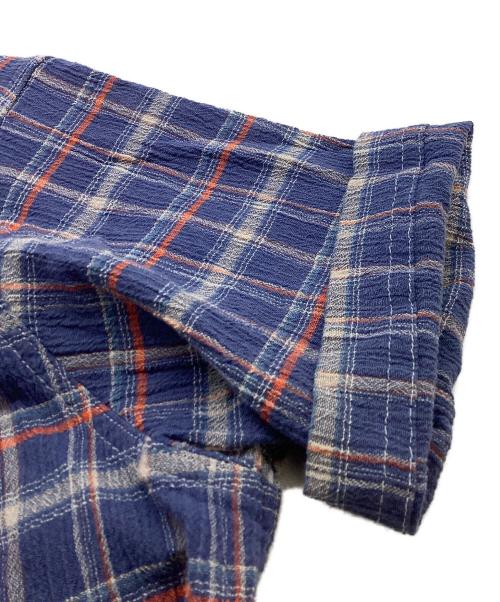 Patagonia（パタゴニア）Patagonia (パタゴニア) A/C Shirt / 半袖チェックシャツ / 52921SP16 ネイビー サイズ:Mの古着・服飾アイテム