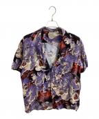 Sun Surfサンサーフ）の古着「百虎アロハシャツ　/　SS38201　/　SPECIAL EDITION “ONE HUNDRED TIGERS」｜ブラック