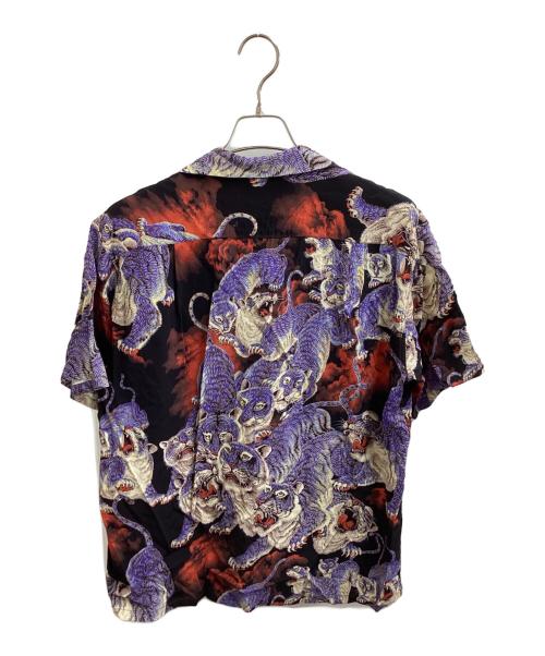 Sun Surf（サンサーフ）Sun Surf (サンサーフ) 百虎アロハシャツ　/　SS38201　/　SPECIAL EDITION “ONE HUNDRED TIGERS ブラック サイズ:Mの古着・服飾アイテム