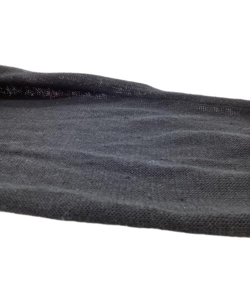 Y's（ワイズ）Y's (ワイズ) PLATING JERSEY SHEER LONG SLEEVE CARDIGAN / YP-K93-583 ブラック サイズ:2の古着・服飾アイテム