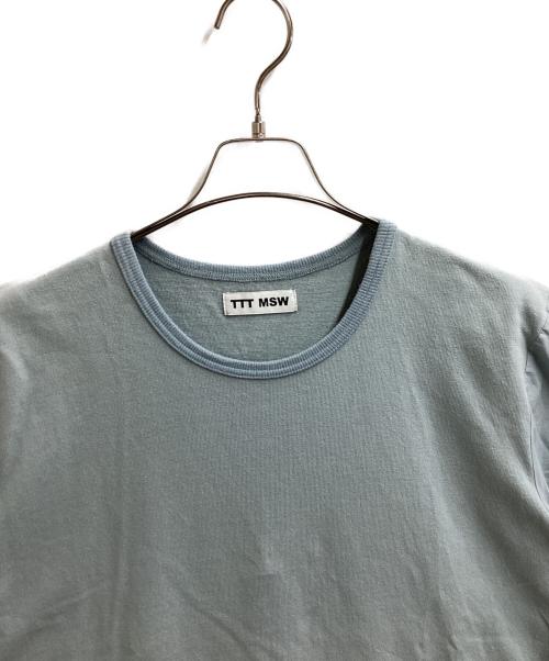 TTT MSW（ティー）TTT MSW (ティー) Tシャツ / TTT-2020-CT07 ブルー サイズ:Mの古着・服飾アイテム