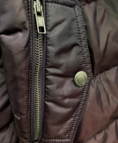 COACH（コーチ）COACH (コーチ) ファー付ダウンコート パープル サイズ:XSの古着・服飾アイテム