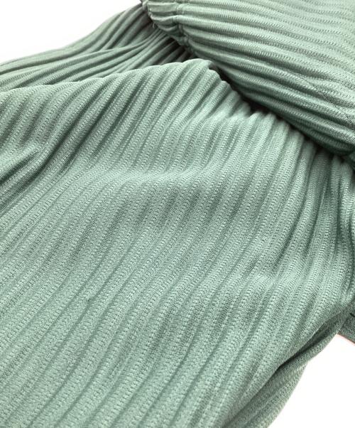 HOMME PLISSE ISSEY MIYAKE（オム プリッセ イッセイ ミヤケ）HOMME PLISSE ISSEY MIYAKE (オム プリッセ イッセイ ミヤケ) TAILORED PLEATS / テーラードプリーツ / HP51JF153 グリーン サイズ:3の古着・服飾アイテム