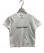 BALENCIAGAバレンシアガ）の古着「ロゴTシャツ / 612964 TIV54」｜ホワイト