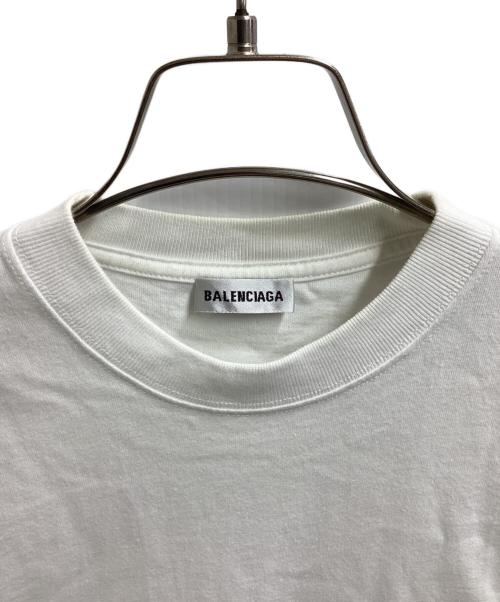 BALENCIAGA（バレンシアガ）BALENCIAGA (バレンシアガ) ロゴTシャツ / 612964 TIV54 ホワイト サイズ:Sの古着・服飾アイテム