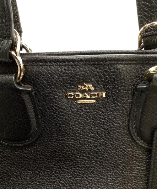 COACH（コーチ）COACH (コーチ) ミニサッチェル2WAYボストンバッグ / 33735 ブラック サイズ:-の古着・服飾アイテム