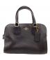 COACH（コーチ）の古着「ミニサッチェル2WAYボストンバッグ / 33735」｜ブラック